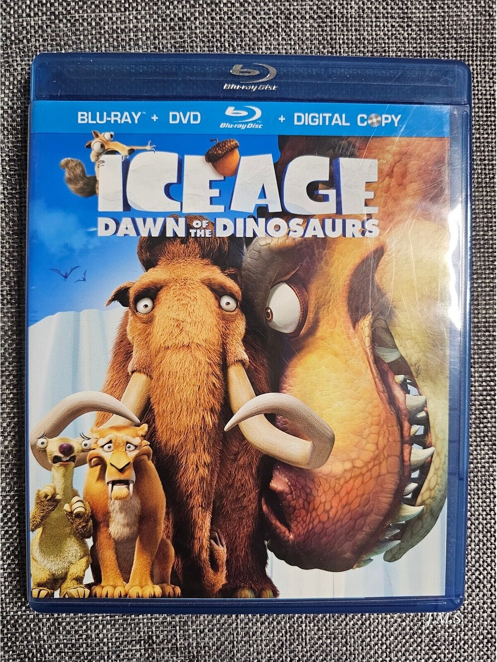 Ice Age: Dawn of the Dinosaurs Blu-ray + DVD + Digital Copy - Good Condition